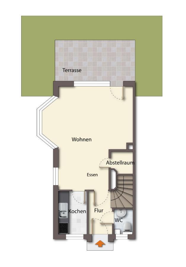 Labskaus Villa Dornumersiel Dış mekan fotoğraf